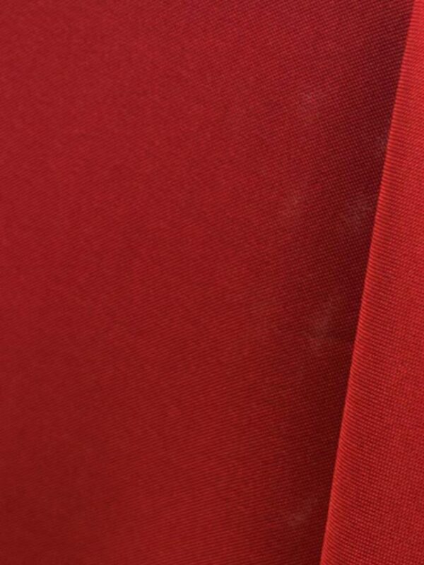 96" ROUND CHERRY RED
