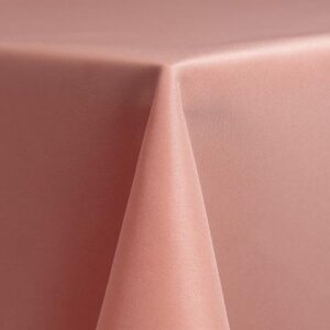 POLYESTER MAUVE LINEN
