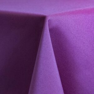 POLYESTER PURPLE LINEN