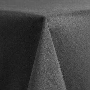 POLYESTER CHARCOAL LINEN
