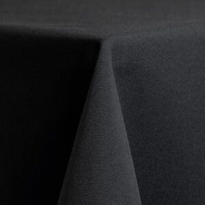 POLYESTER BLACK LINEN