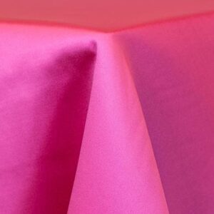 MATTE SATIN HOT PINK LINEN