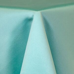 MATTE SATIN AQUA LINEN