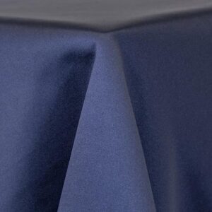 MATTE SATIN NAVY LINEN