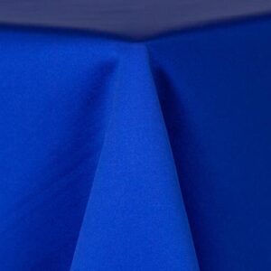 MATTE SATIN ROYAL BLUE LINEN