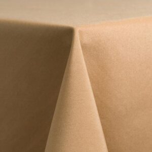 POLYESTER WALNUT LINEN