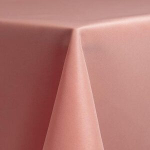 POLYESTER ROUGE LINEN