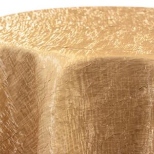 IRIDESCENT CRUSH BEIGE LINEN