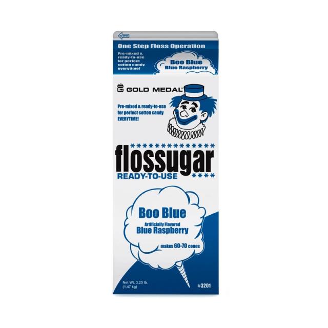 COTTON CANDY SUGAR BLUE RASPBERRY