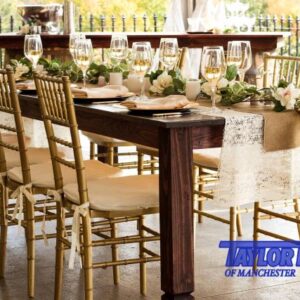 TABLE FARM STYLE RED MAHOGANY