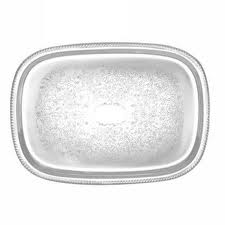 TRAY SILVER RECTANGULAR EXTRA LARGE