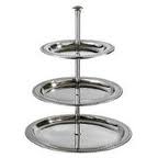 TRAY SILVER TID BIT SMALL