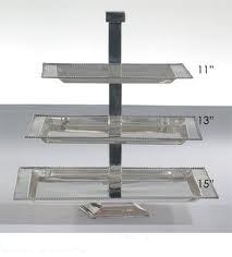 TID BIT TRAY LARGE SILVER