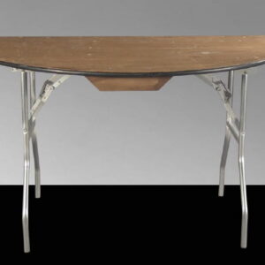 TABLE HALF ROUND 96"